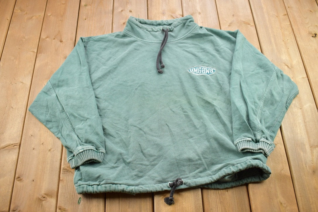 Vintage - Men - Champion Miami Dolphins Crewneck - Teal - Nohble