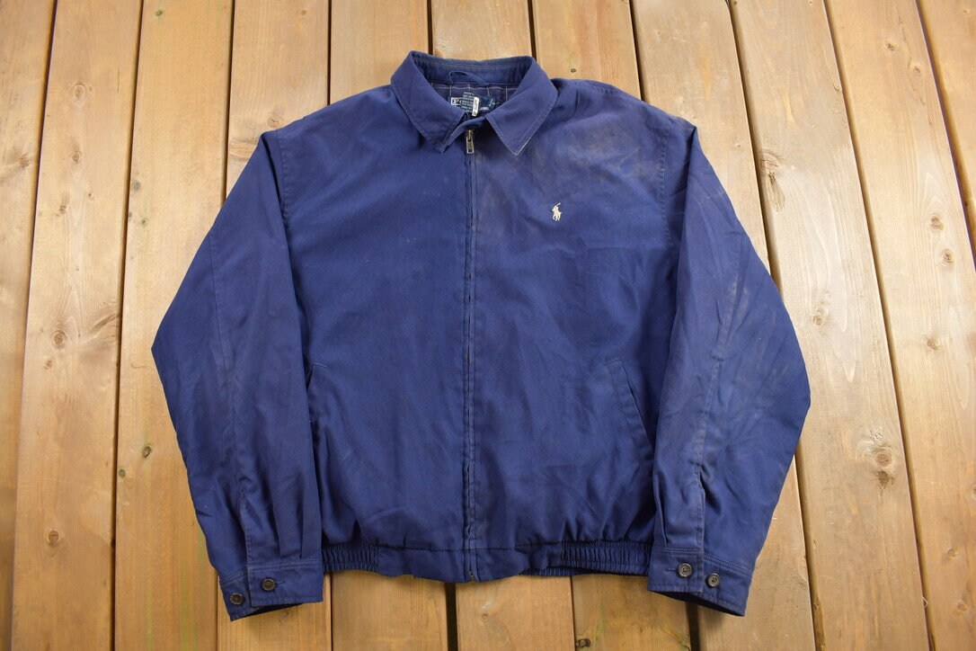 Vintage 1980s Polo Bi Swing Jacket / Windbreaker / Vintage Polo