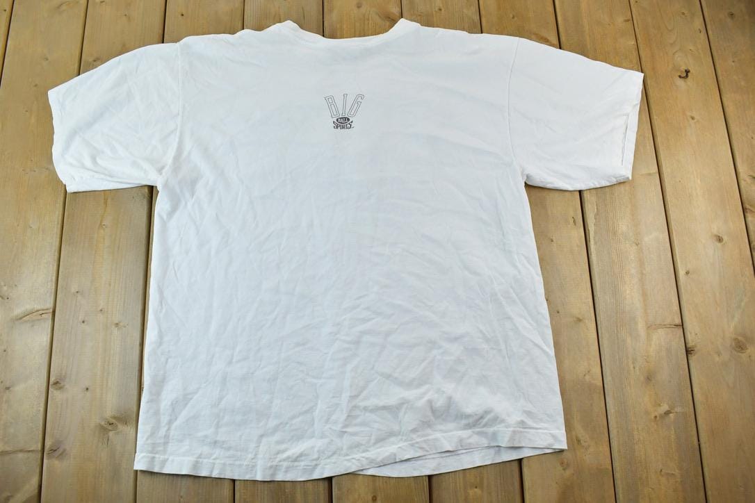 Vintage 1990s Fishing Is Life Graphic T-Shirt