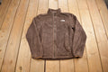 Vintage 1990s The North Face Brown Fur Fleece Jacket
