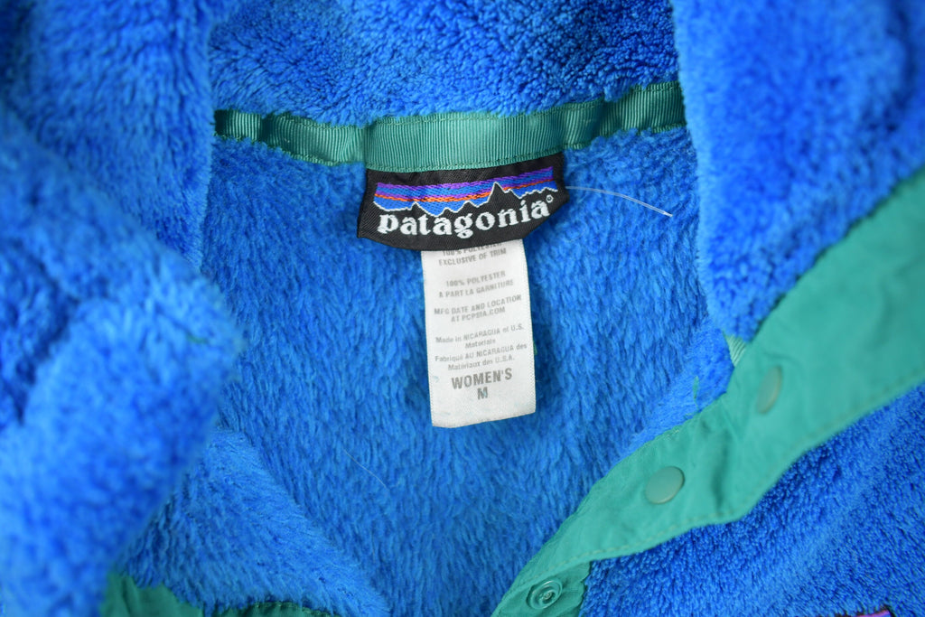 Vintage Y2K Patagonia T Snap Fleece Sweater Size Womens M