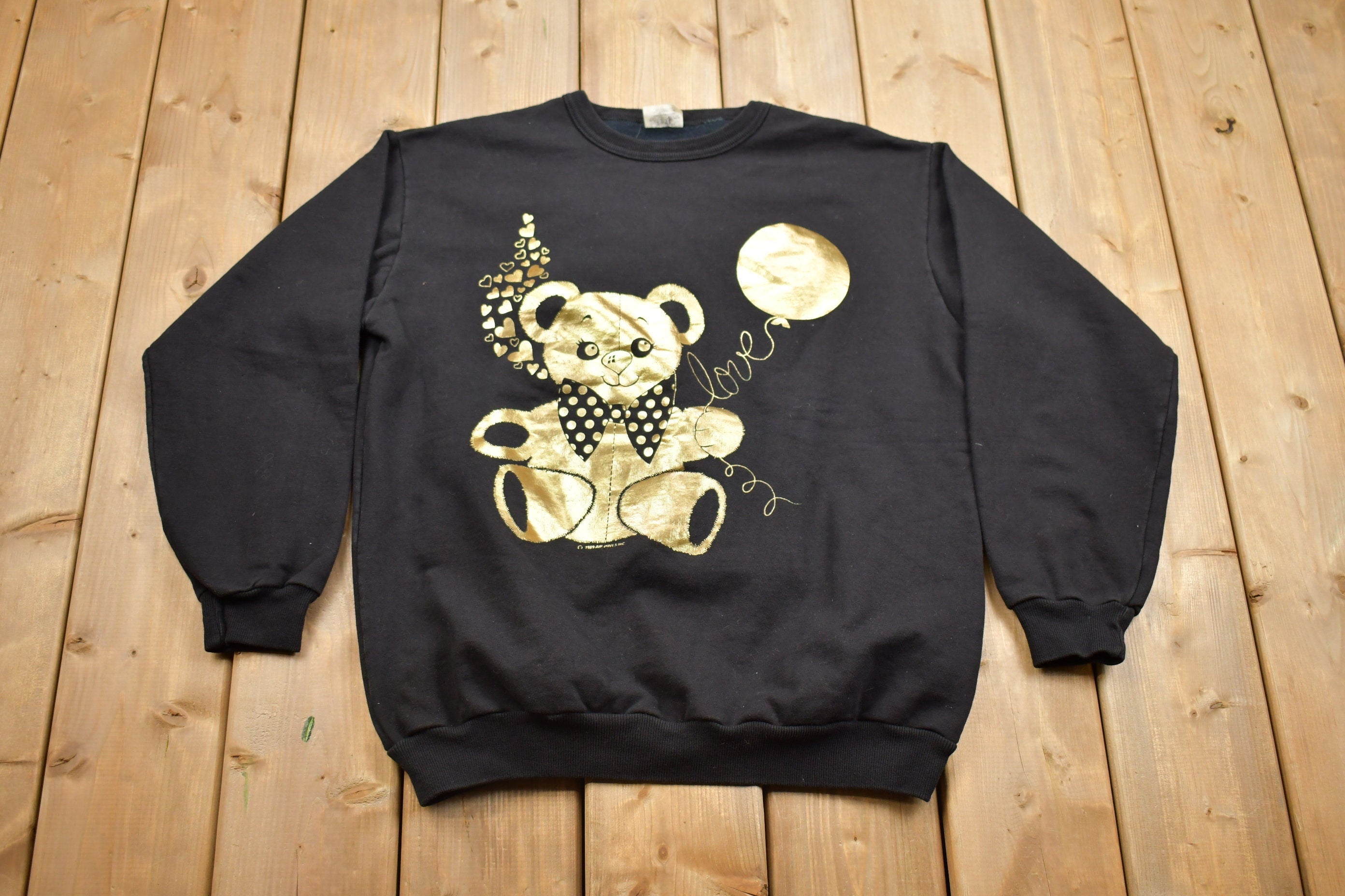 Vintage 1980s Cute Crewneck Sweater