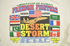 Vintage 1990s Desert Storm "Freedom Fighters" Crewneck Sweatshirt