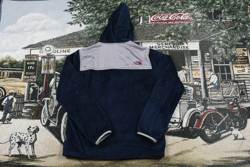 Vintage 1990s Kids The North Face Full Zip Fleece Sweater / 90s Fleece / 90s TNF / Winter Fleece / Ski / Snowboard / Streetwear Fashion