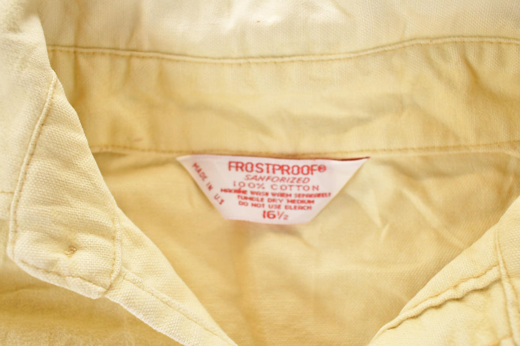 True Vintage 1970s Western Style Button Up Shirt Men's Large