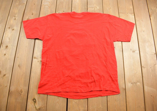 Vintage 1990s Disney Cartoon Promo T-Shirt / 90s Graphic Tee / Vintage Mickey Mouse / Made In USA / 90s Disney Tee