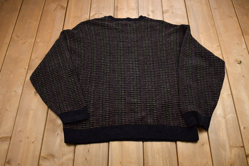Vintage 1990s Craft & Barrow Knitted Sweater /