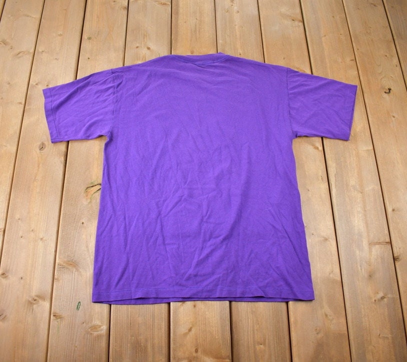 Vintage 1990s Dolphin Theme Single Stitch Graphic T-Shirt Made In USA