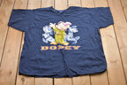 Vintage 1990s Disney Dopey Dwarf Snow White Disney Cartoon Promo T-Shirt