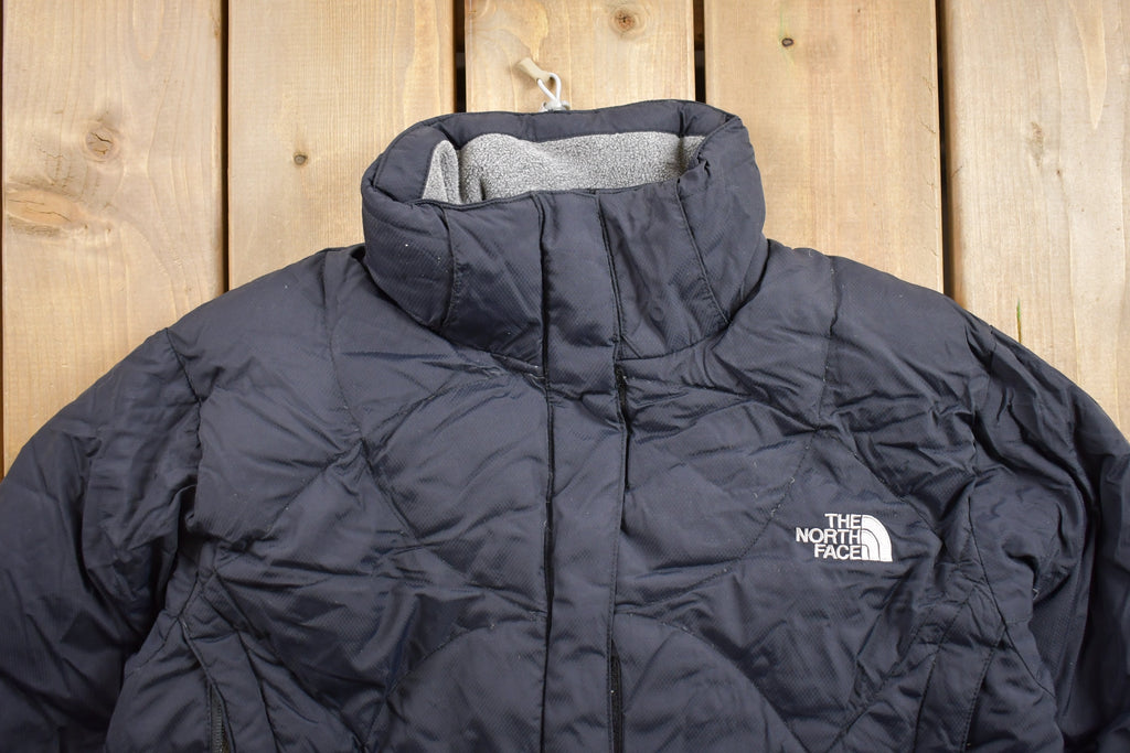 Vintage 1990s The North Face Women's Black Puffer Jacket