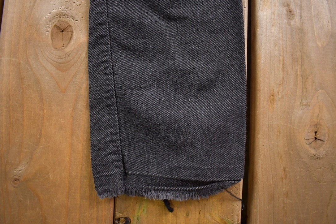 Vintage 1990s Big E Levi's Black Tab Jeans Size 26 x 26