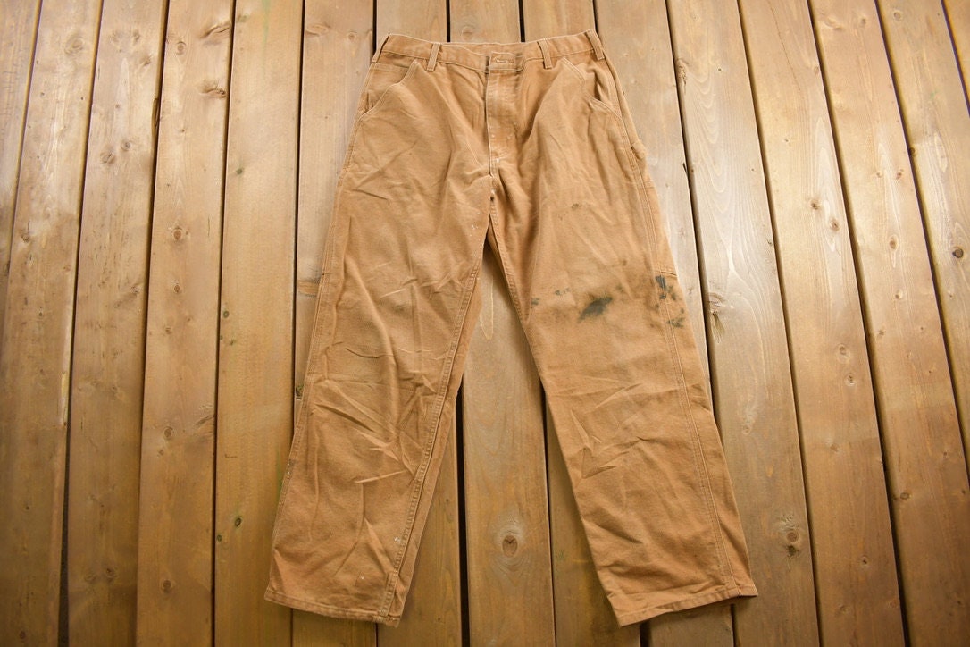 Vintage 1990s Carhartt Carpenter Pants Size 33 x 29