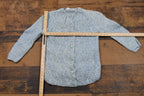 Vintage 1980s Mohair Wool Hand Knit Cardigan Sweater