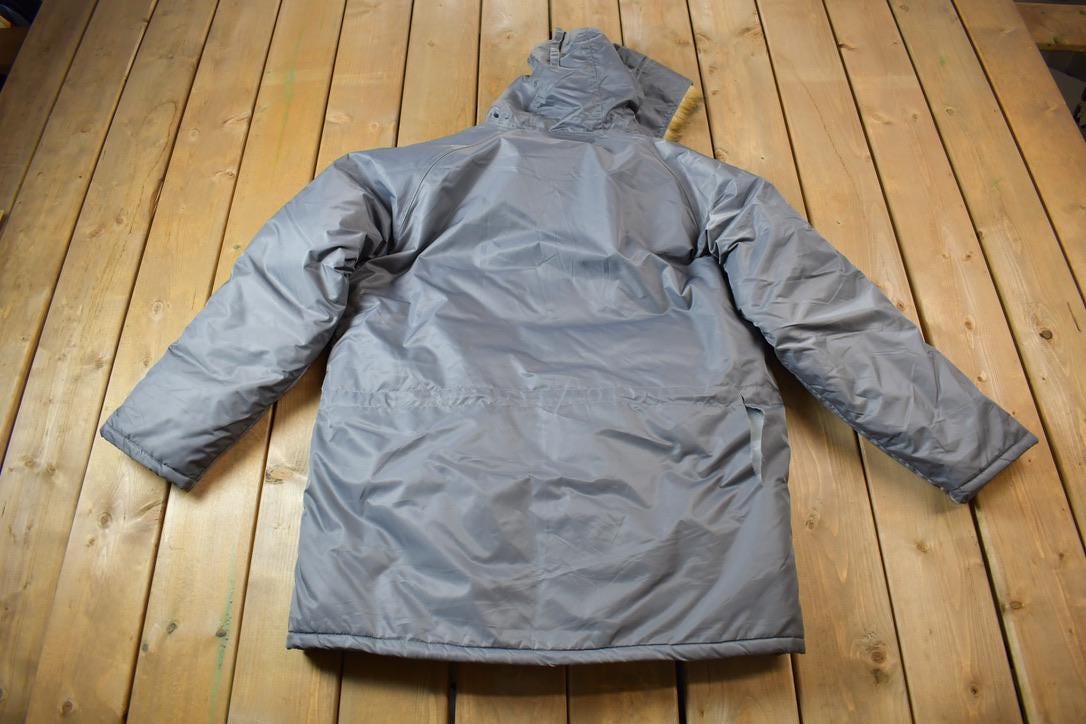 Vintage Y2K N3B Snorkel Cold Weather Parka Military Army Jacket - Medium