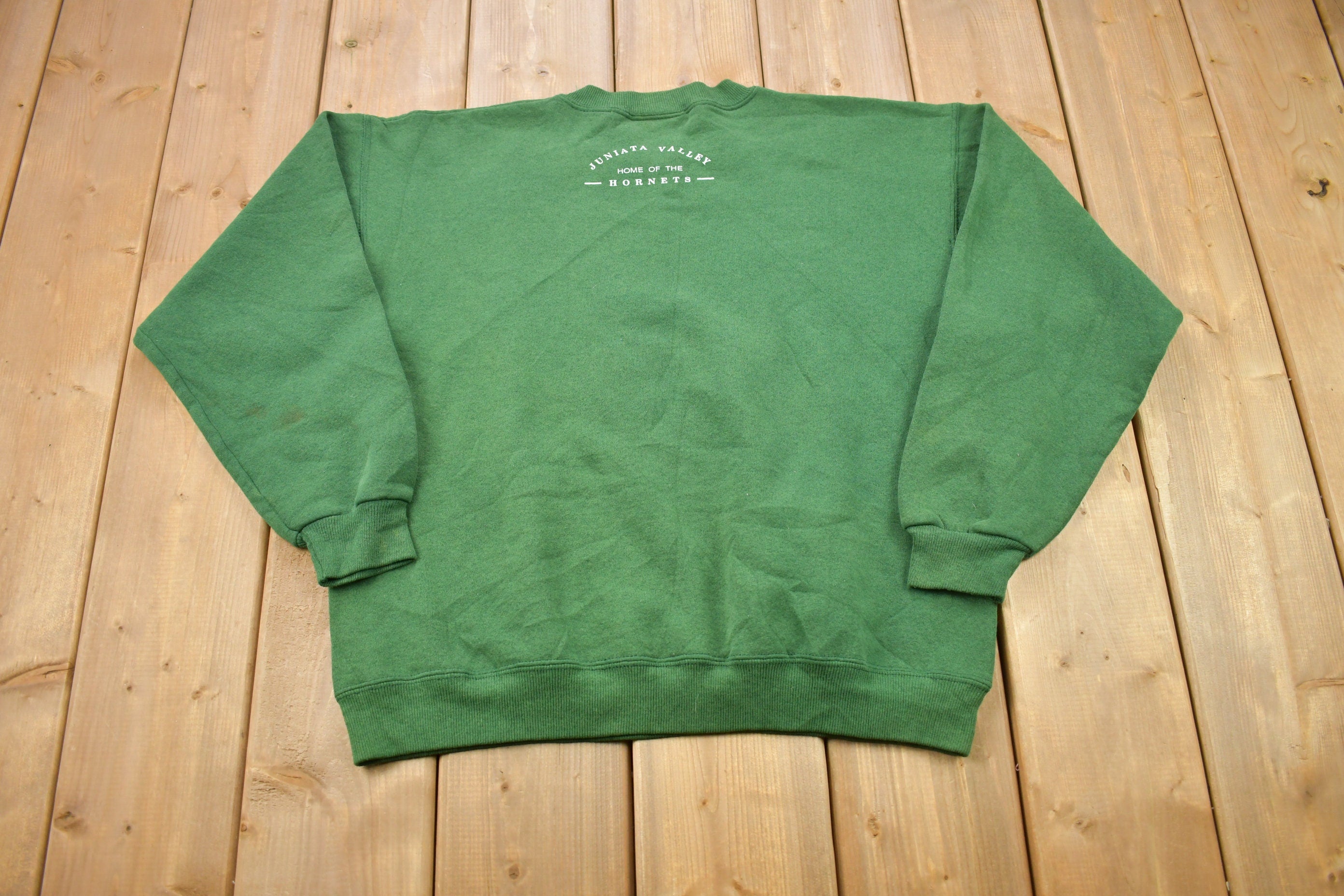 Vintage 1990s Juniata Valley Heavyweight Lee Crewneck Sweatshirt Made In USA
