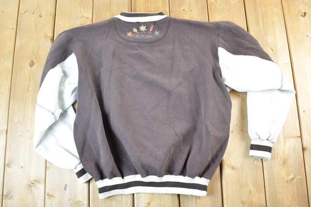 Vintage 1990s Salty Dog Gant Autumn Crewneck Sweatshirt Mens L