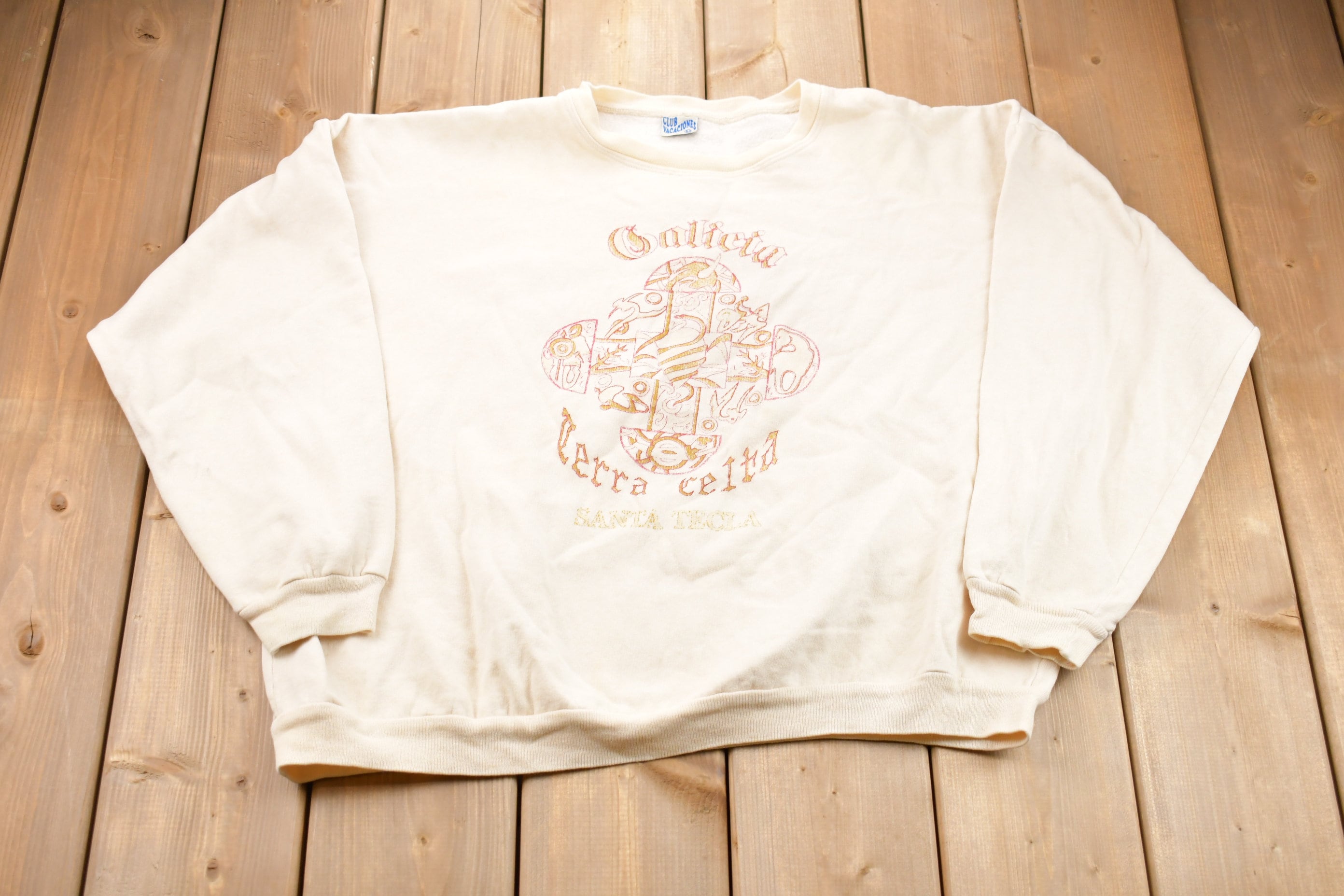 Vintage 1990s Club Vacaciones Santa Tecla Crewneck Sweatshirt