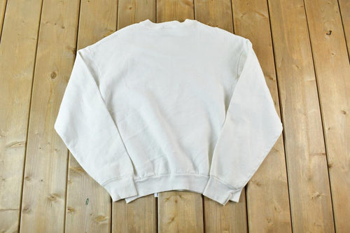 Vintage 1990s Goof Mickey Mouse Disney Heavyweight Crewneck / Vintage Sweatshirt / Vintage Disney / Mickey / Embroidered / Made In USA