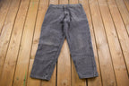 Vintage 1990's Unbranded Lined Jeans  Made in USA  American Vintage  Basic Clothing  Warm Pants  Streetwear Fashion  Vintage Pants