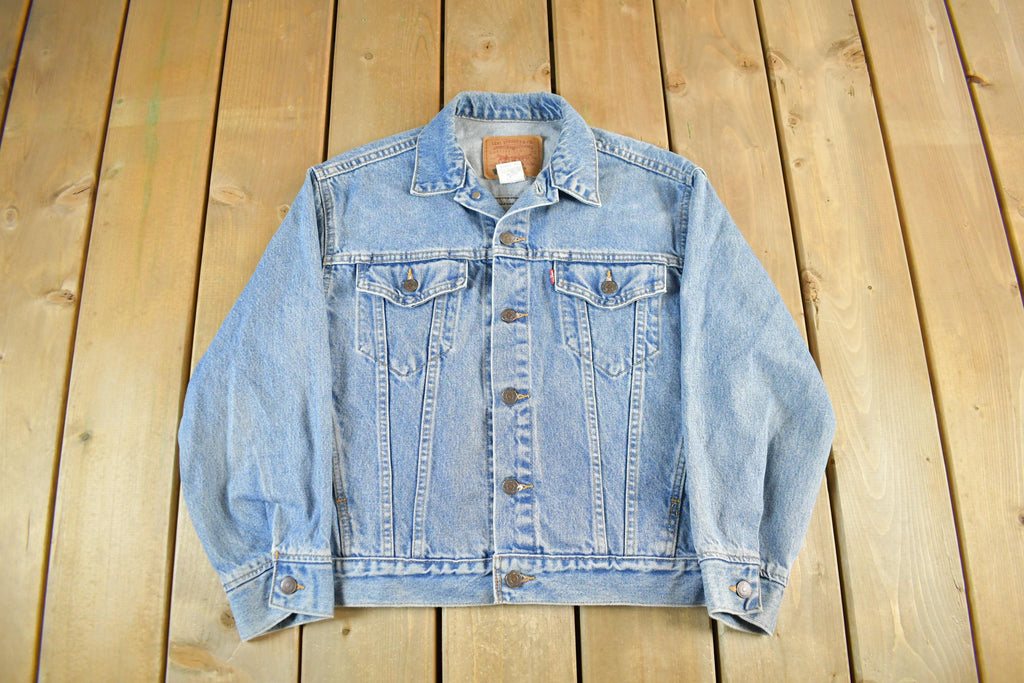 Vintage 1990s Levi's Denim Jean Trucker Jacket Men's S-M