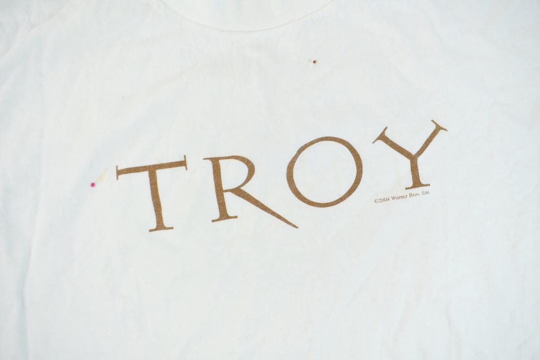 Vintage 2004 Troy Movie Promo T-shirt