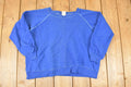 Vintage 1980s Basset Walker Blank Crewneck Sweatshirt Women's Cropped XL