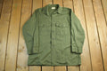 Vintage 1981 Military OG-107 Sateen Shirt Men's Large