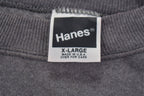 Vintage 1990s Hanes Embroidered USA Hearts Crewneck Sweater Made In USA - XL