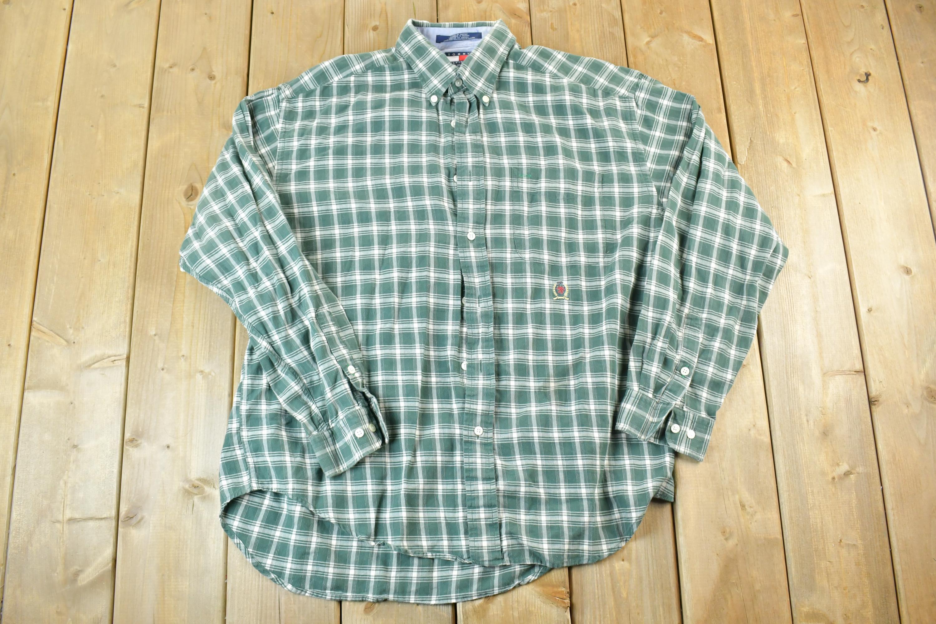 Vintage 1990s Tommy Hilfiger Button Up Shirt