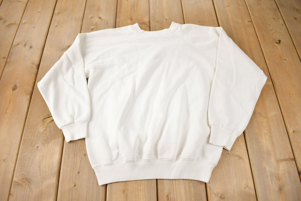 Vintage 1987 Detroit Red WIngs Bruise Brothers NHL Hockey Crewneck Sweatshirt Made In USA