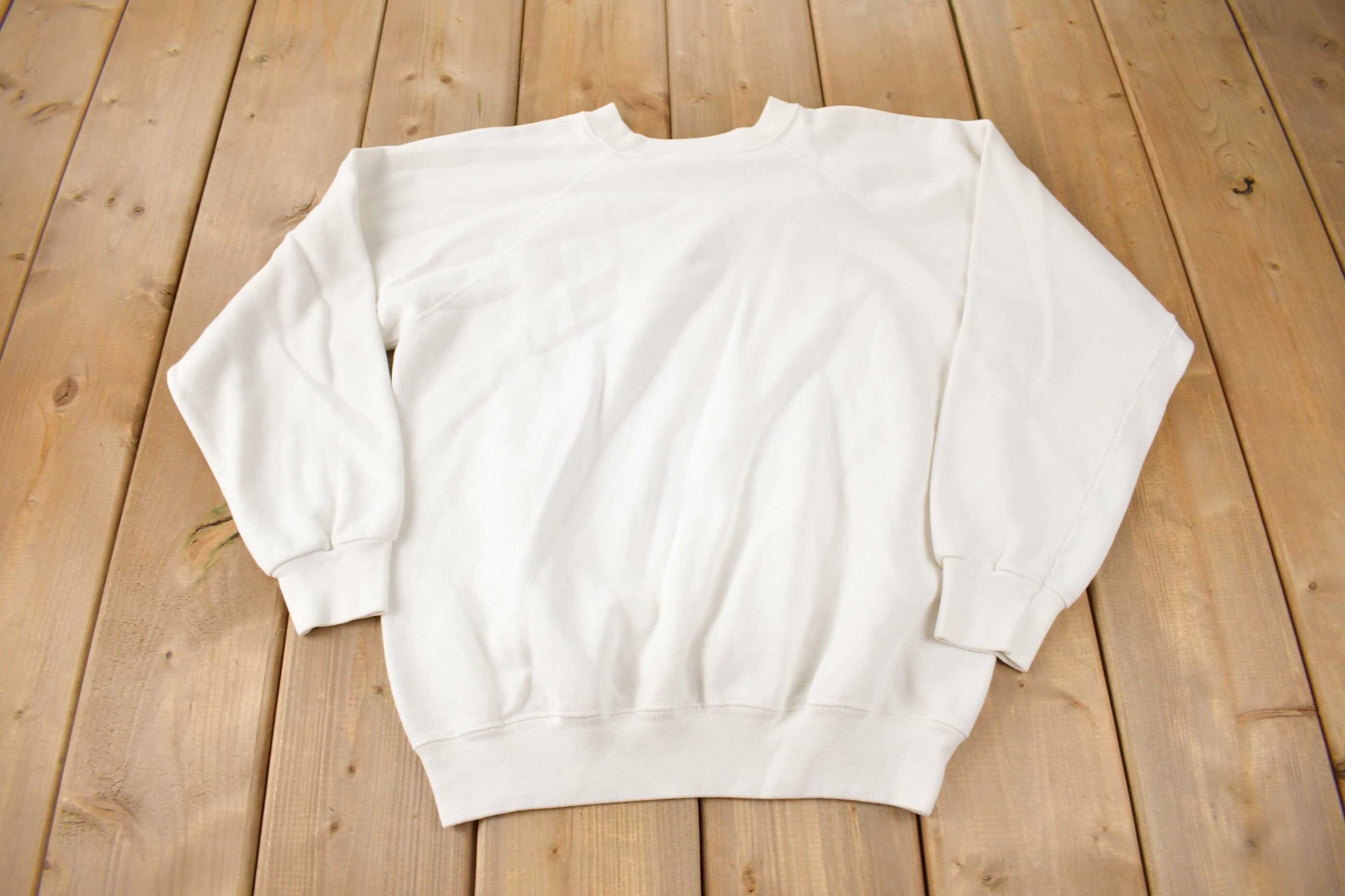 Vintage 1987 Detroit Red WIngs Bruise Brothers NHL Hockey Crewneck Sweatshirt Made In USA