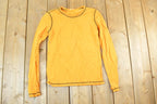 Women Vintage Vigoss Y2K Blank Yellow T-Shirt
