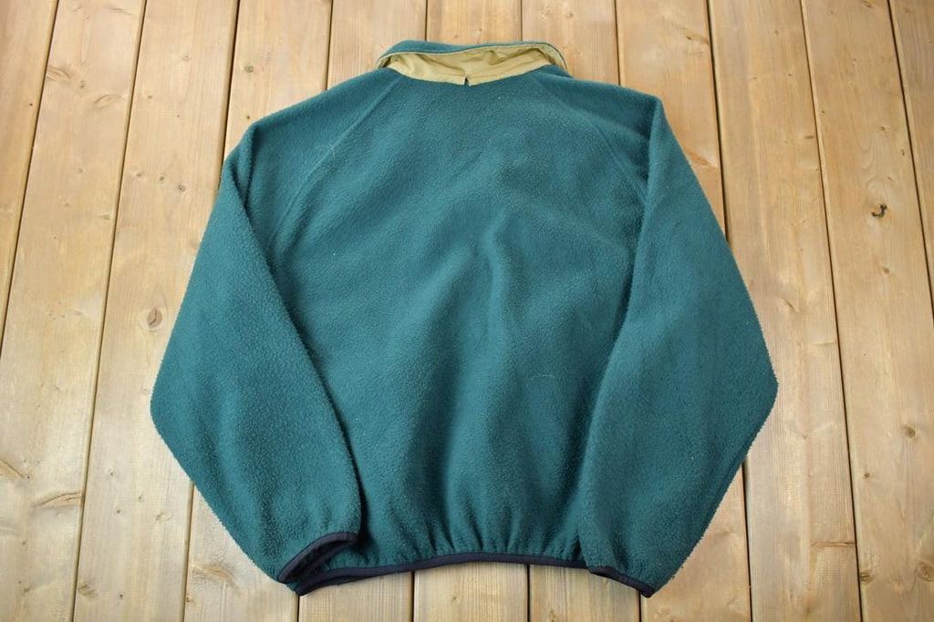 Vintage 1990s Fleece Full Zip Sweater
