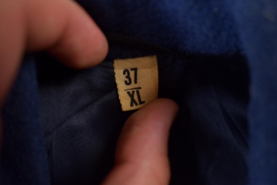 Vintage 1980s 100% Wool Double Breasted Military Overcoat