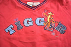 Vintage 1990s Tigger Embroidered Disney V-Neck Sweater