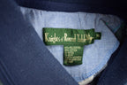 Vintage 1990s Knights Of Round Table Striped Quarter Button Shirt