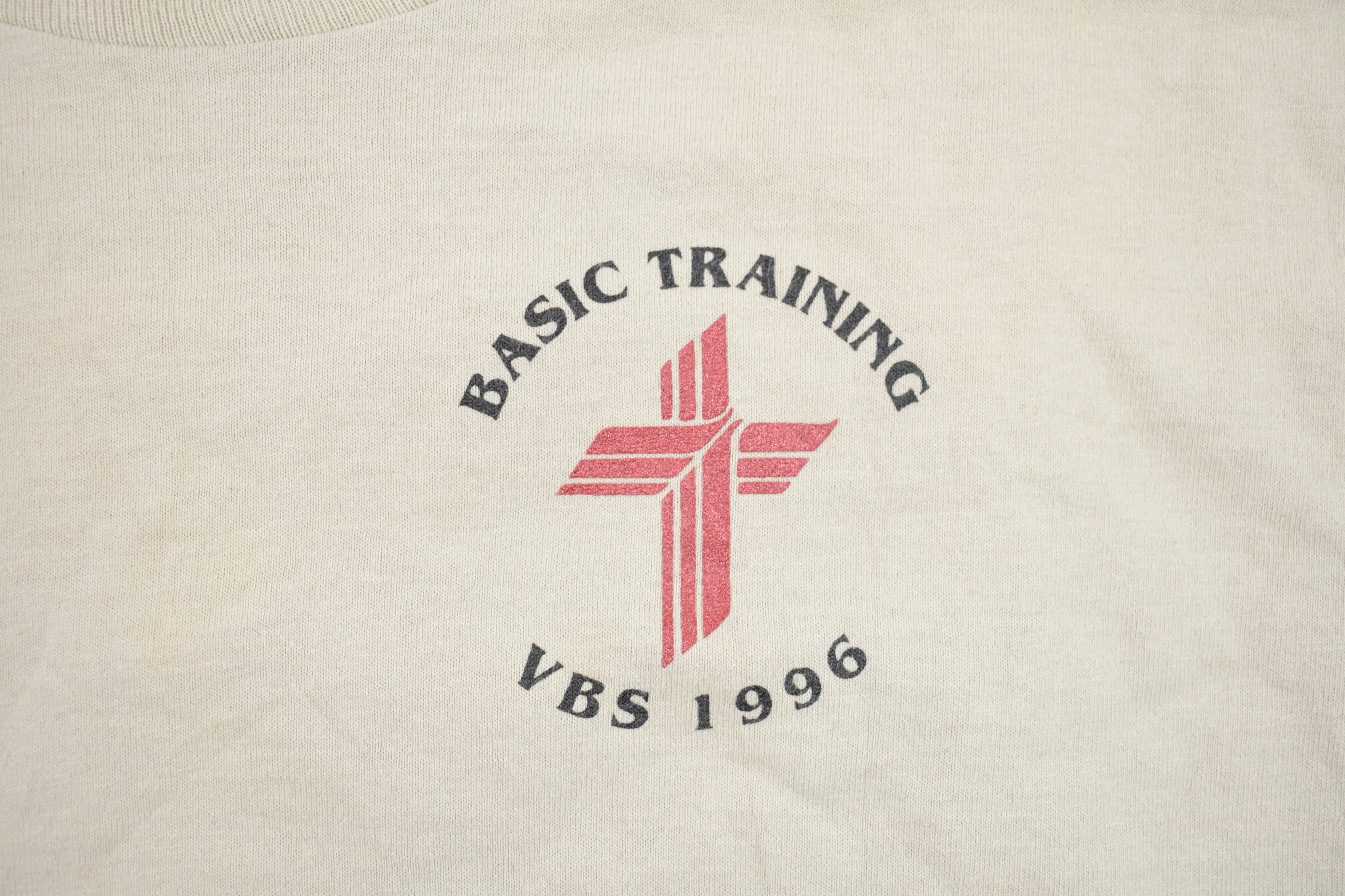 Vintage 1996 VBS Basic Training T-shirt