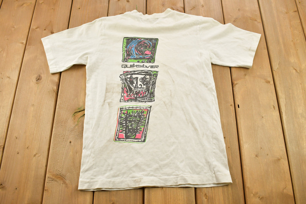 Vintage 1990s Quiksilver Graphic T Shirt
