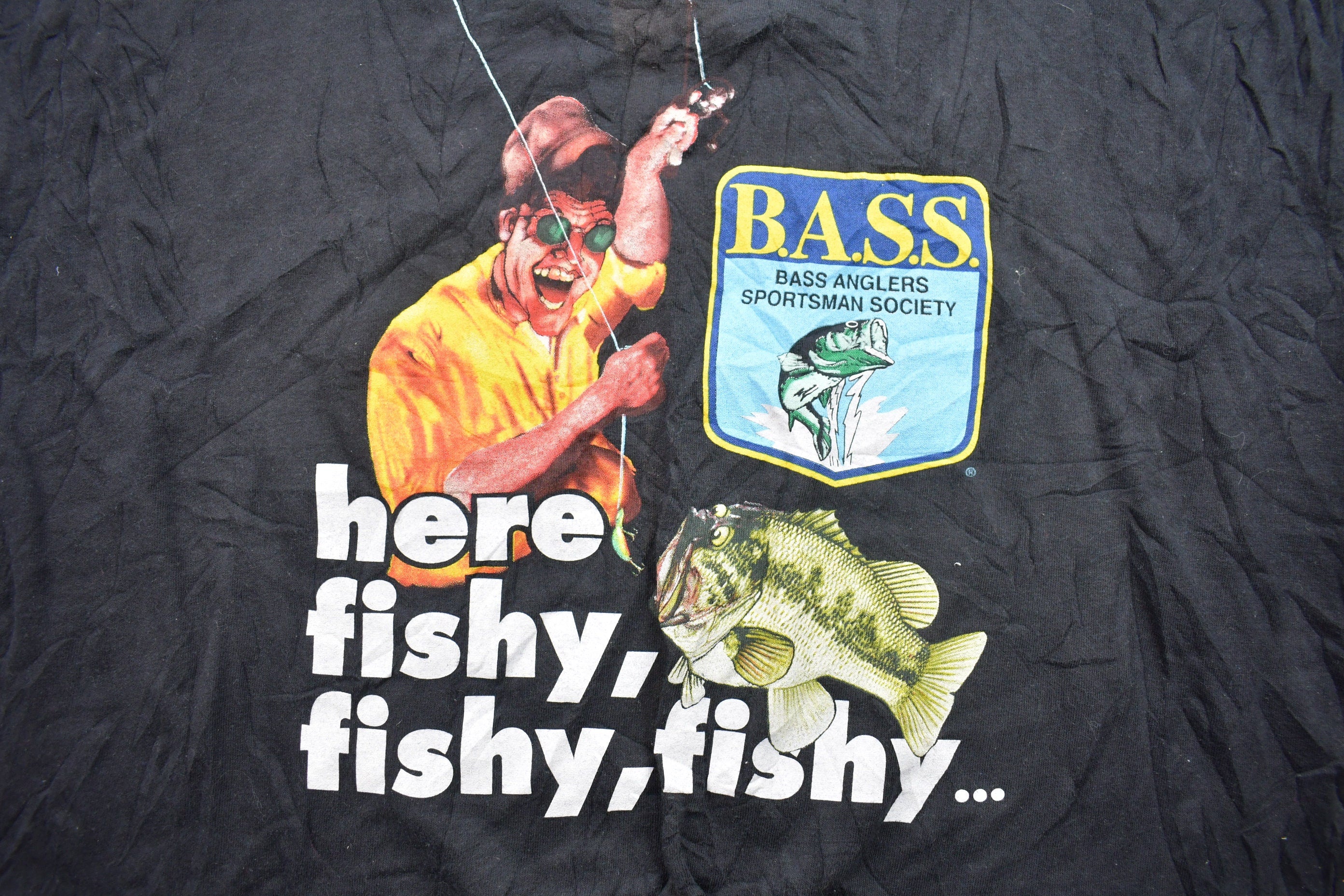 Vintage 1990s BASS Graphic T Shirt