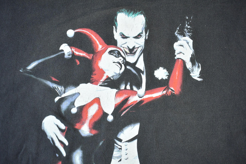 Vintage 1999 Harley Quinn Joker Last Dance DC Graphitti T-Shirt