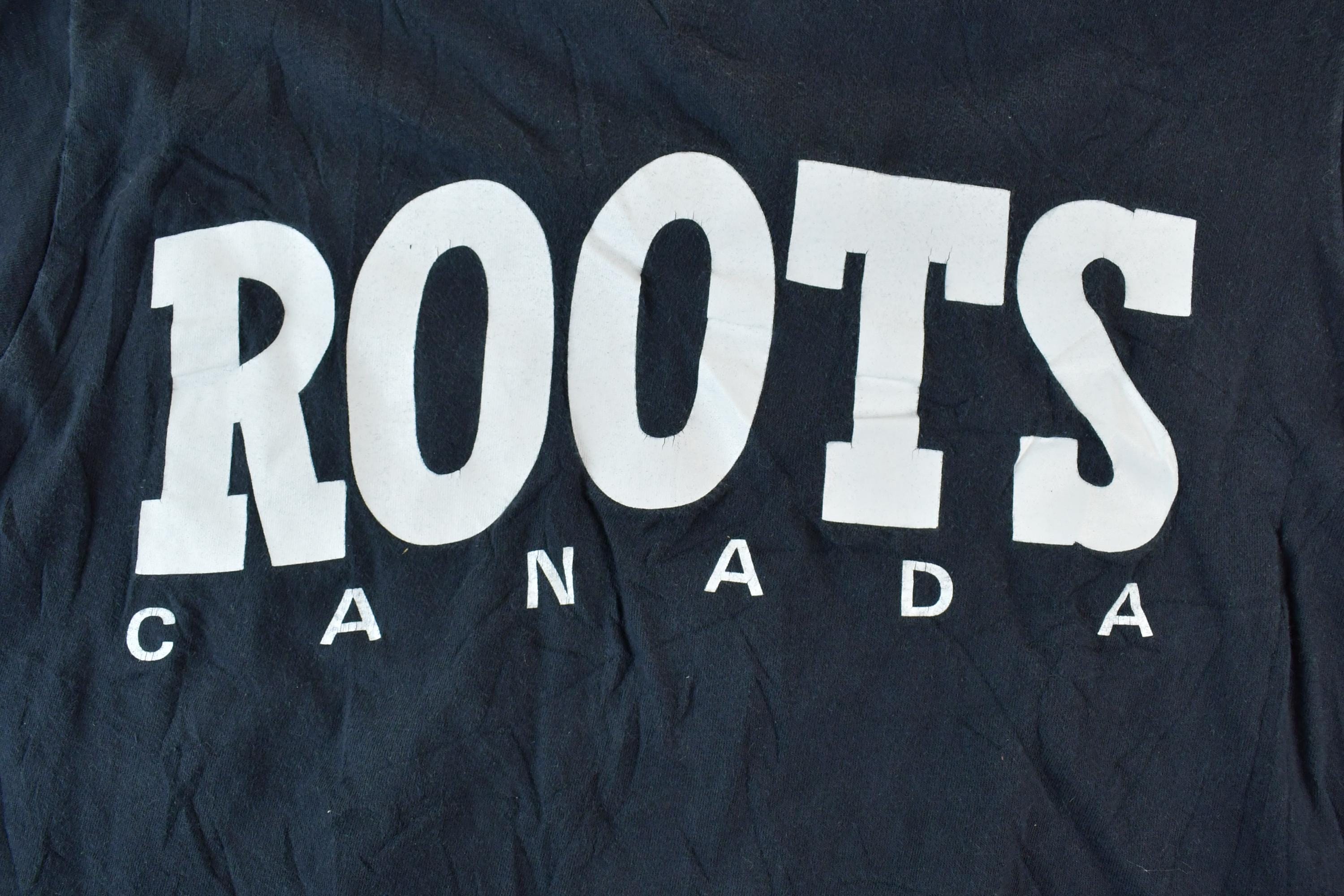 Vintage 1990s Roots Canada Single Stitch T-Shirt