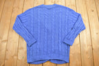 Vintage 1990s Kelly Harper Knitted Cardigan Button Up Sweater