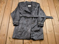 Vintage 1990s Pelle Studio Leather Full Length Jacket