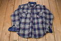 Vintage 1990s St. Johns Bay Plaid Button Up Shirt