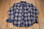 Vintage 1990s St. Johns Bay Plaid Button Up Shirt