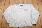 Vintage 1990s Marshfield Wisconsin Embroidered Crewneck Sweatshirt