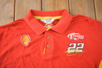 Vintage 1990s Penske Racing Embroidered Pit Crew Shirt