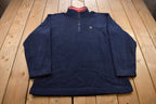 Vintage 1990s Tommy Hilfiger 14 Zip Sweatshirt  90s Crewneck  Vintage Tommy  Spring Time  Essential  Streetwear  90s