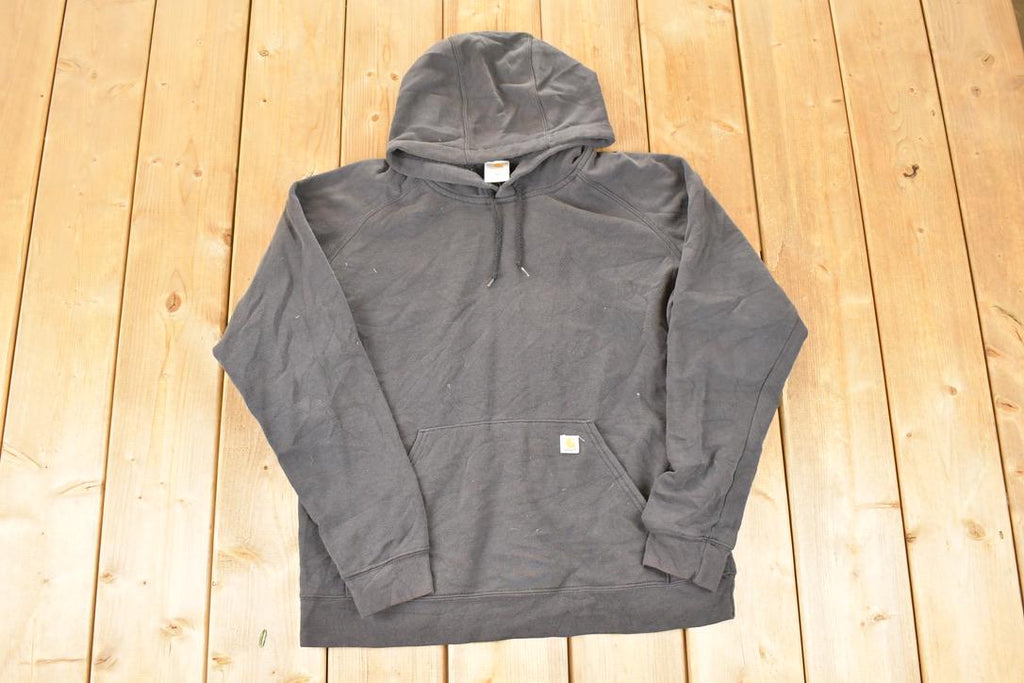 Vintage Y2K Carhartt Hoodie Sweatshirt Men's L