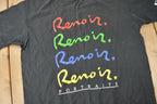 Vintage 1990s Renoir Portraits Graphic Art T-Shirt